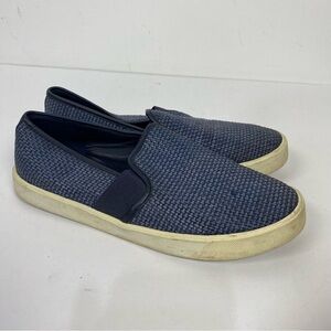 Vince blue slip on outsole shoes flats sneakers